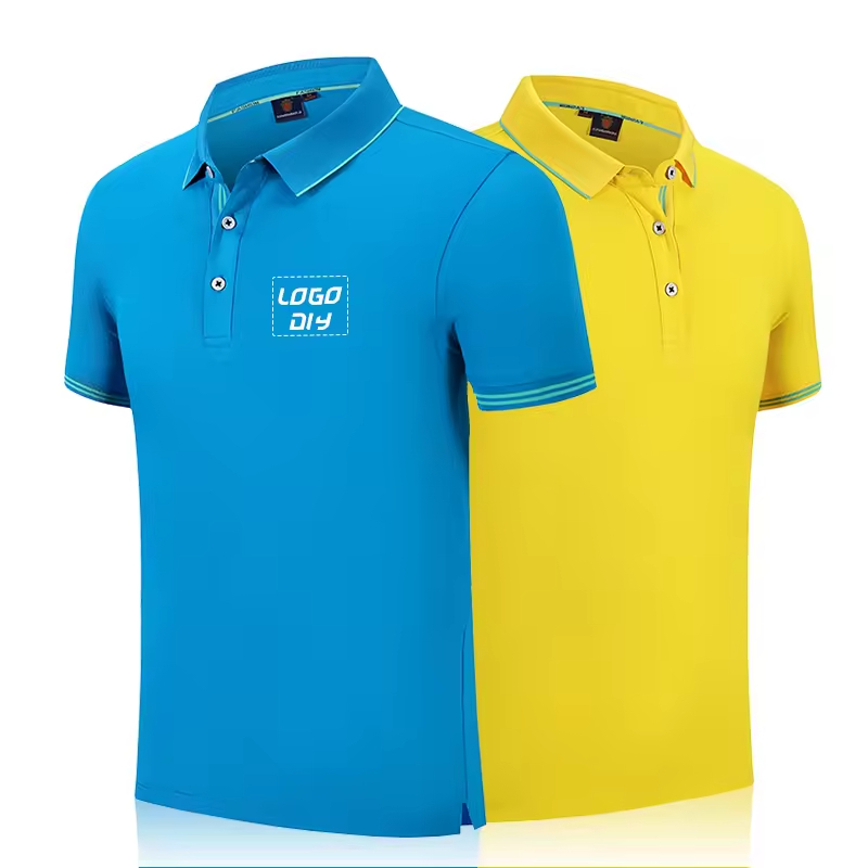 Delivery Combed Cotton Fabric Polo T-Shirts