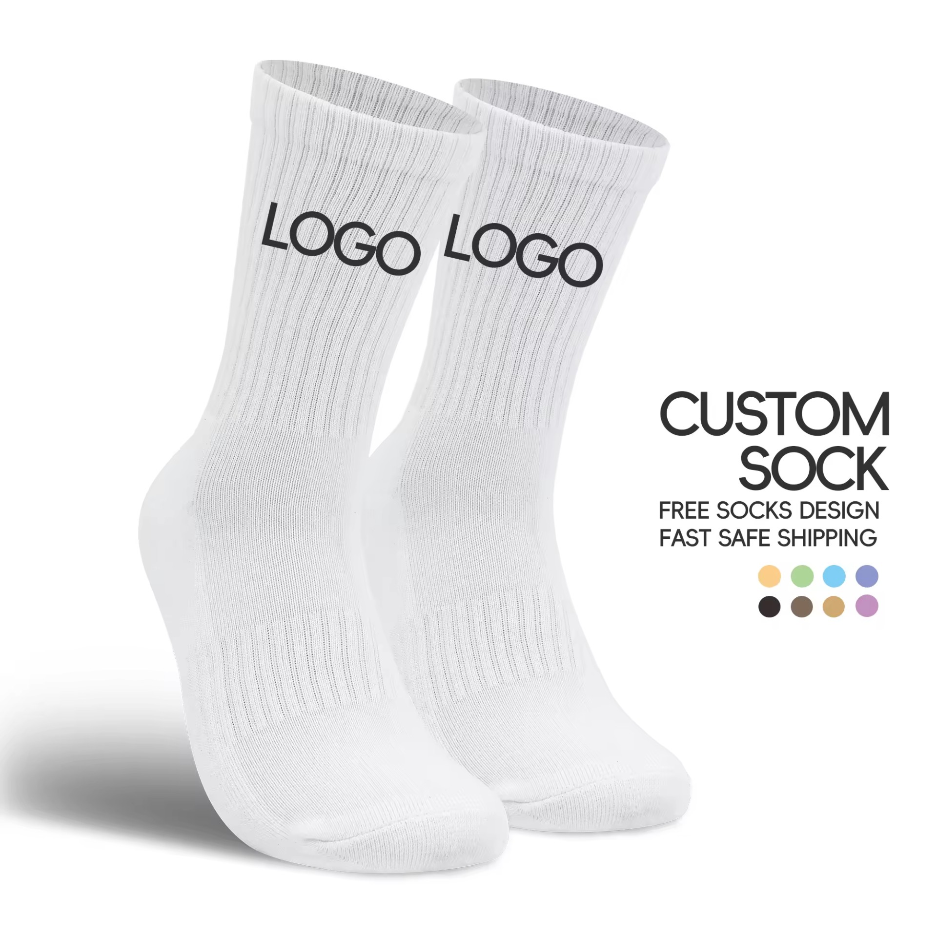 Factory Sports Socks Fast Delivery Branded Socks