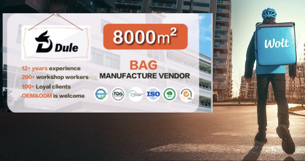 Wolt Partners with Dule : Elevating Food Delivery with Premium Insulated Bags